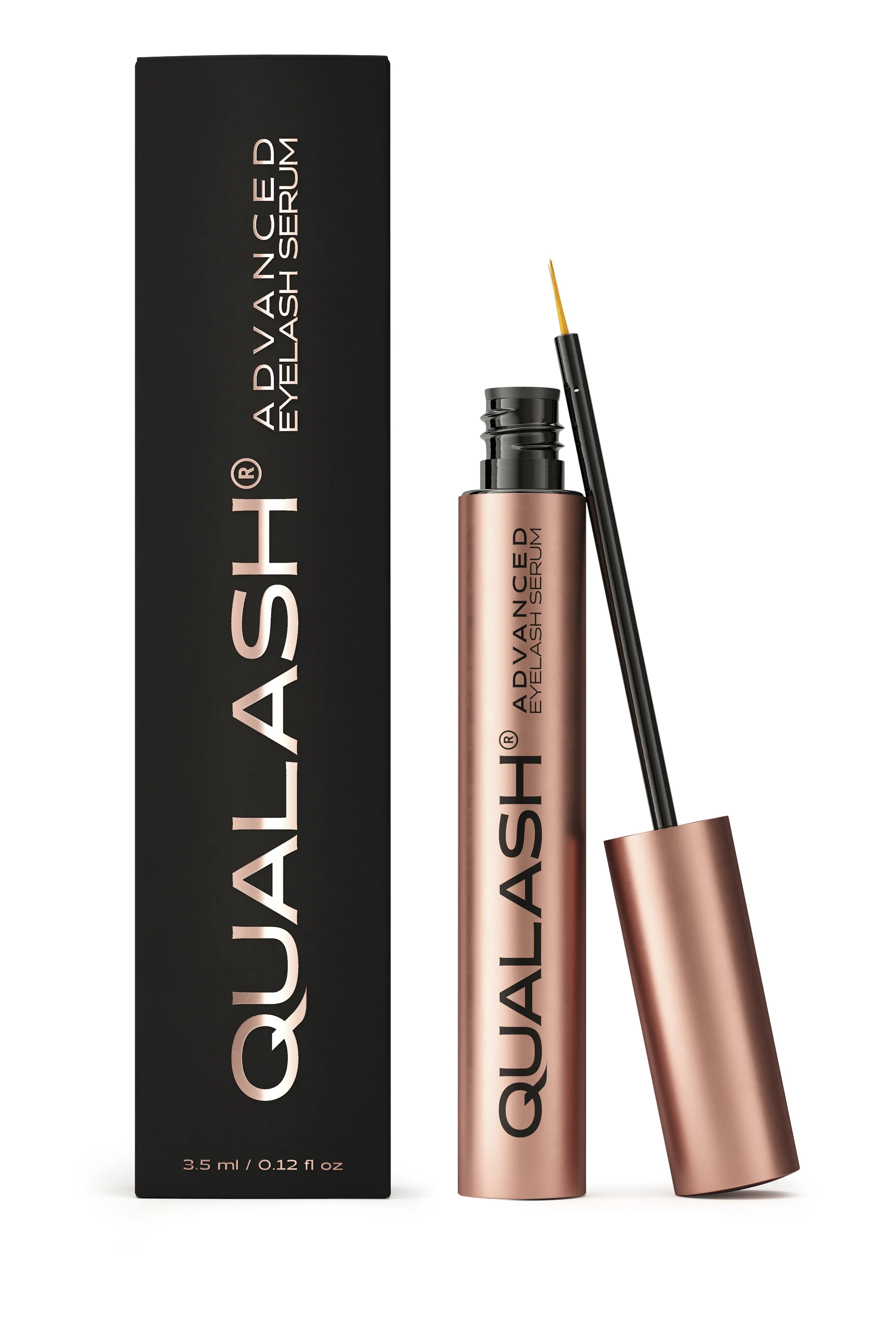 QUALASH Advanced Eyelash Serum 3.5 ml 포장 포함 – 속눈썹 성장 세럼 제품 사진